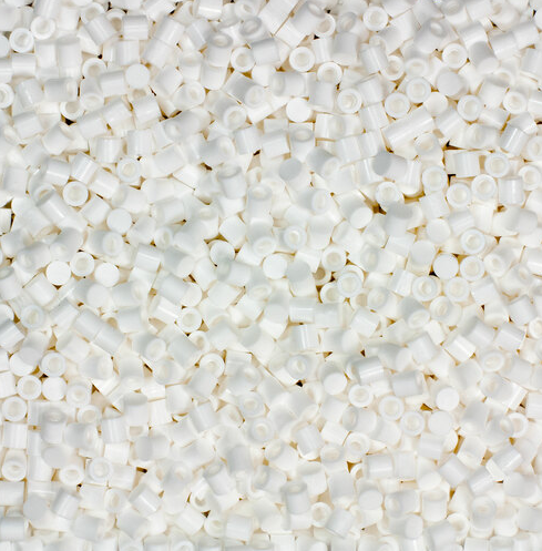 Perler 80-16087 Solid-Top Cap Fuse Beads, 750pcs, White