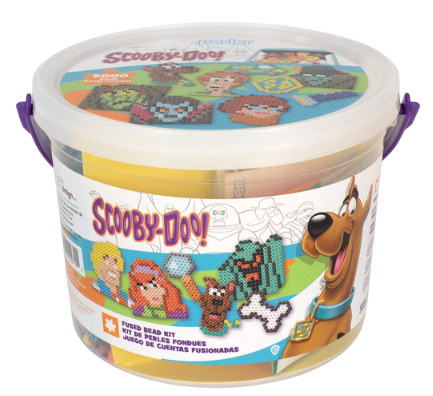 Perler 80-42972 Scooby-Doo! Activity Beads Small Bucket Kit, 5000pcs