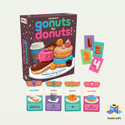 Gamewright #111 Go Nuts For Donuts!™
