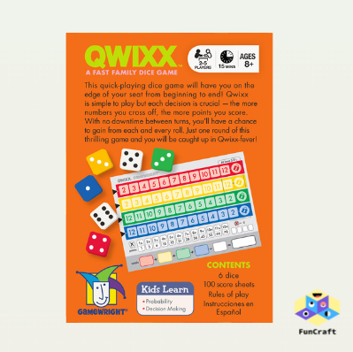 Gamewright #1201 Qwixx™