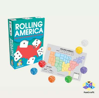 Gamewright #1204 Rolling America™