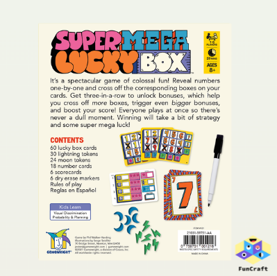 Gamewright #121 Super Mega Lucky Box™