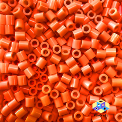 Perler 80-11100 Bulk Fuse Beads for Craft Activities 6000pcs, Orange