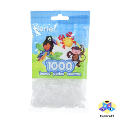 Perler 80-15187 Bulk Fuse Beads for Craft Activities 1000pcs, Clear Gl – Perler  Bead Store